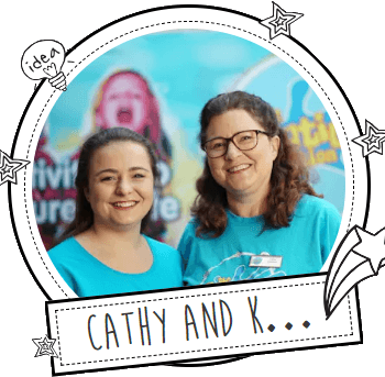Cathy and Kayleigh