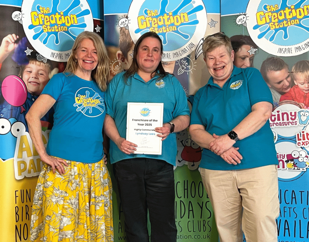 Lyndsay Lee's with Sarah Cressall OBE and Fran Long