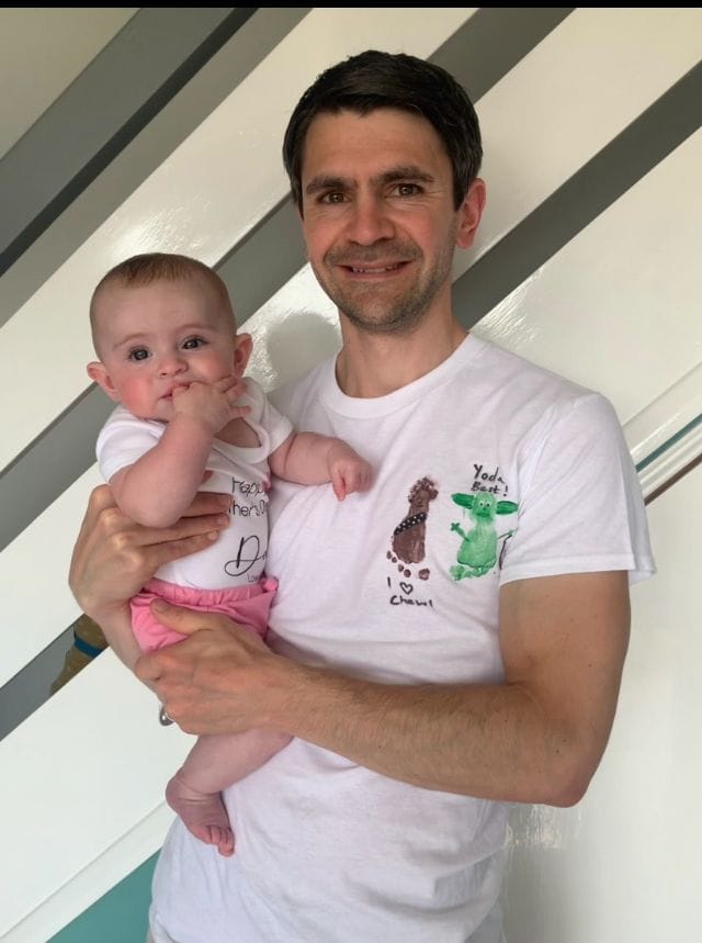 Father’s Day t-shirt decorated by little artists – a one-of-a-kind present for Dad