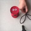 Finished mini beast can craft, transformed into a colourful bug or creature